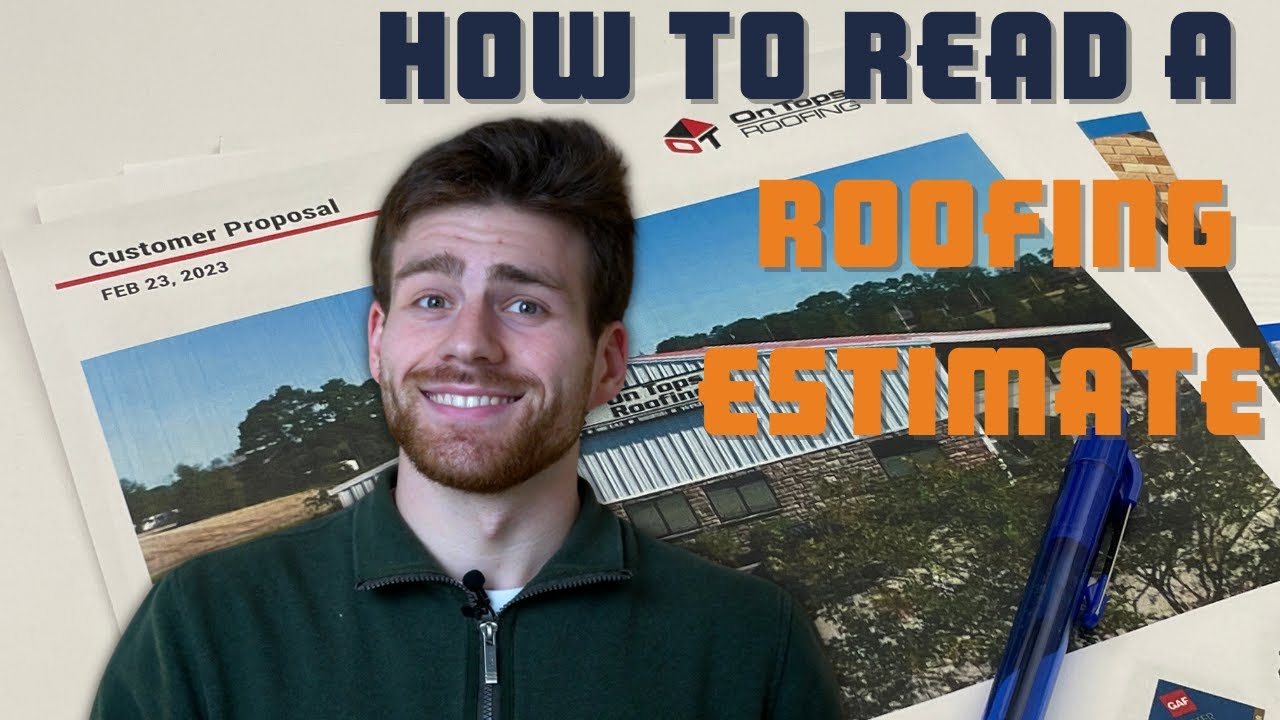 How to Read a Roofing Estimate (GUIDE)