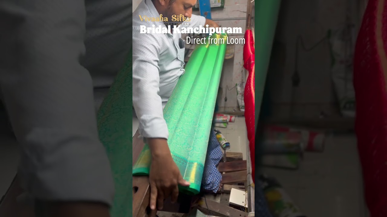 🌹Bridal Kanchipuram Silk Saree | Direct from Weavers @VivaahaSilks #kanchipuramsilk