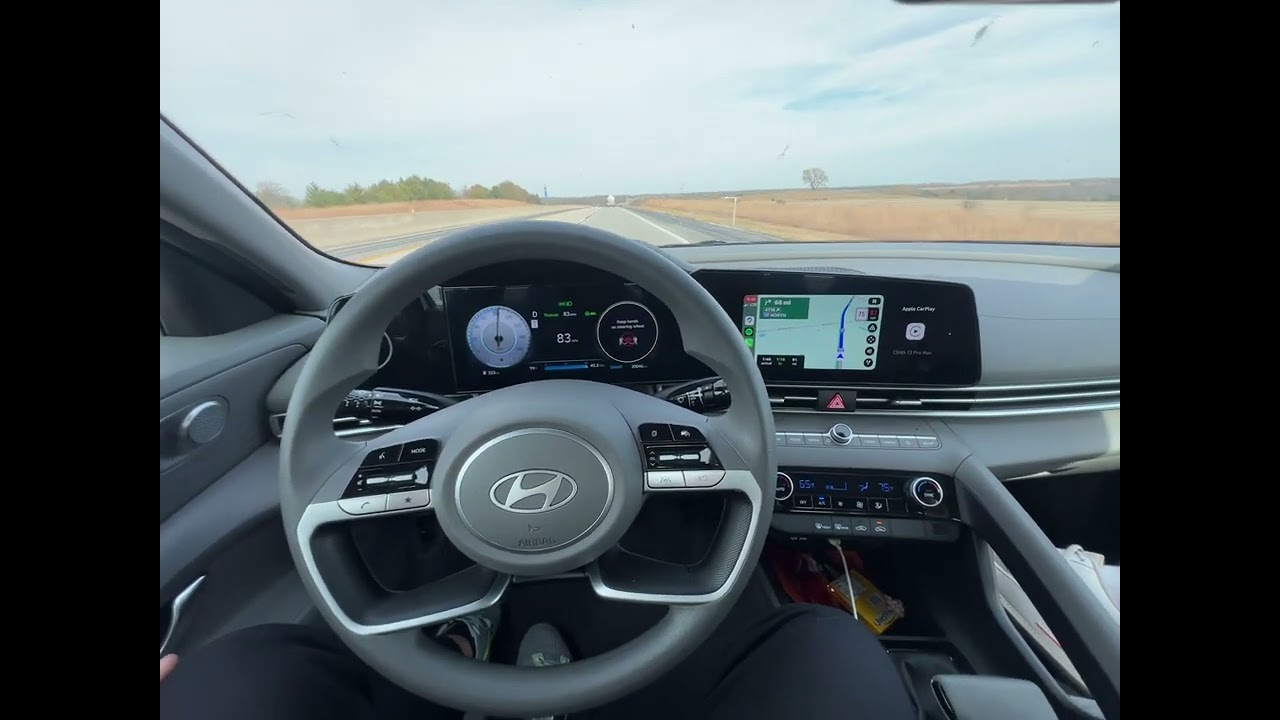 The self driving 2024 Hyundai Elantra