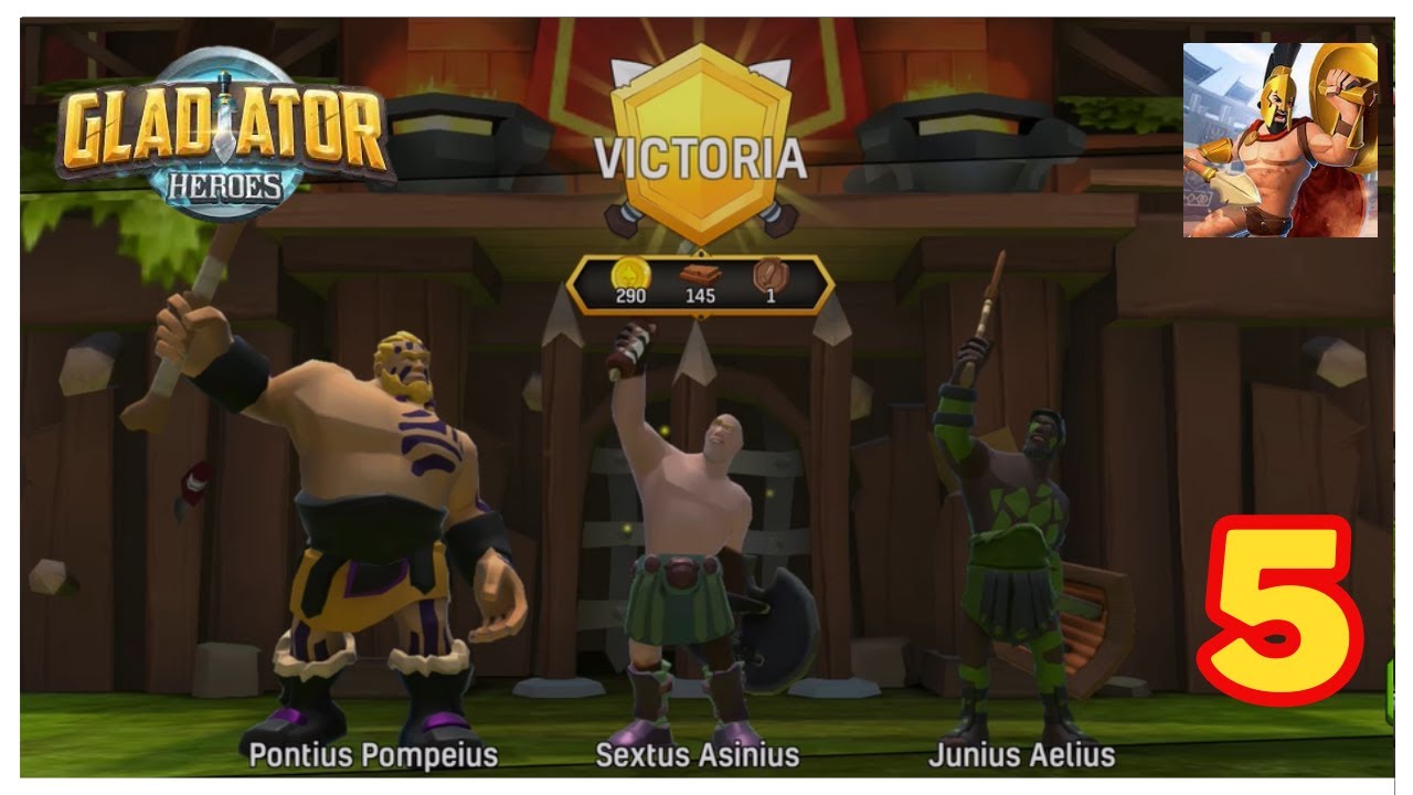 ⚔️  Gladiator Heroes: gameplay walkthrough - superamos m&aacute;s Retos ⚔️