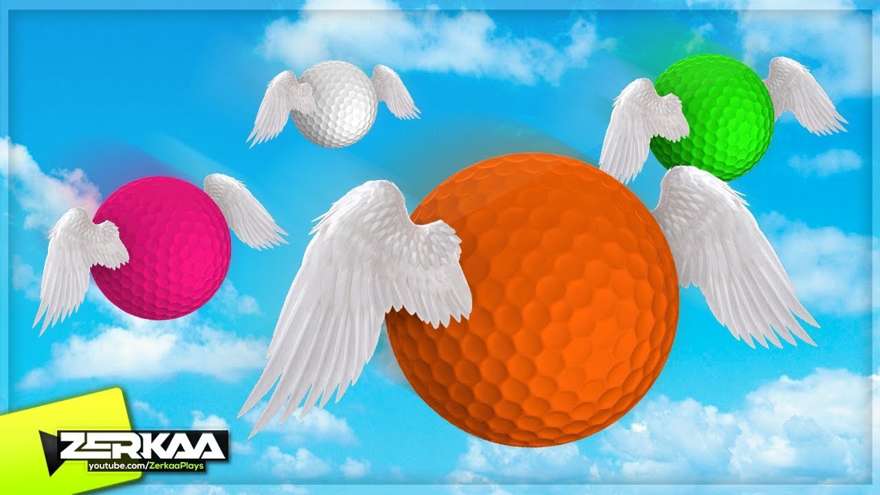 FLYING GOLF BALLS! (Golf with Your Friends)