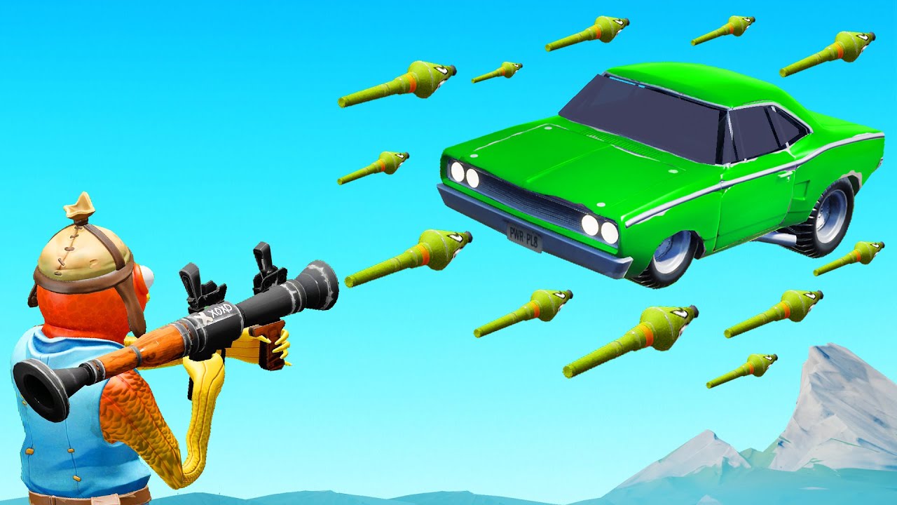 New SNIPERS vs CARS In Fortnite!