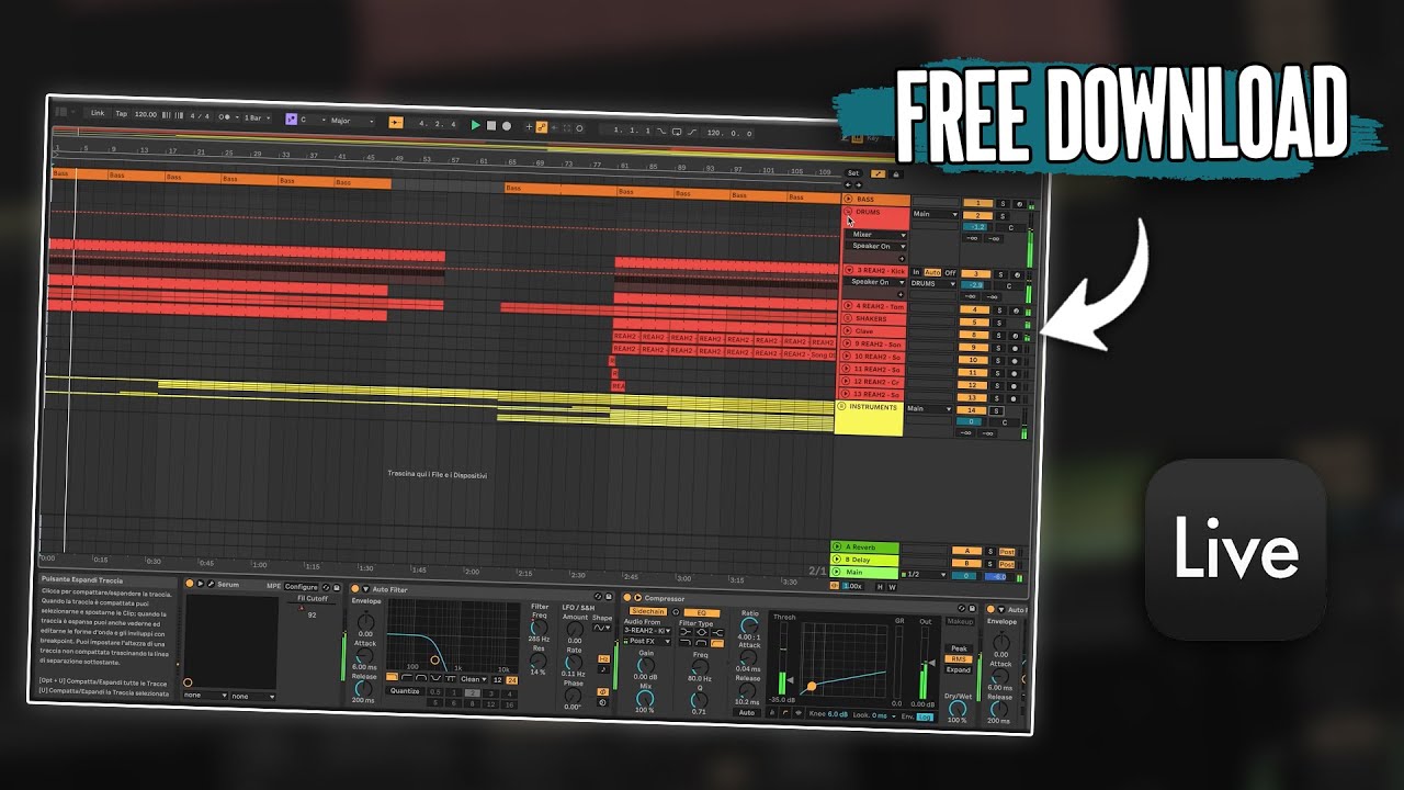 Afro House Ableton Project File [FREE DOWNLOAD]