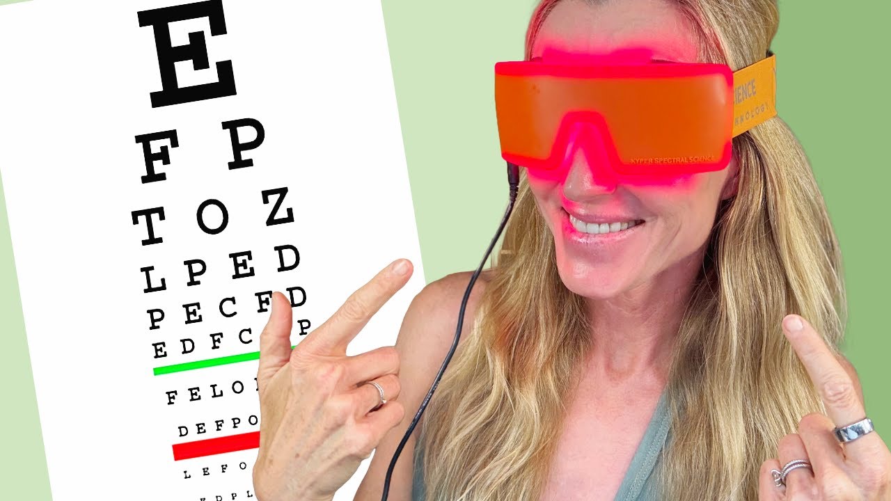 Red Light Therapy to improve Age Related Vision Loss, Dry Eye… 