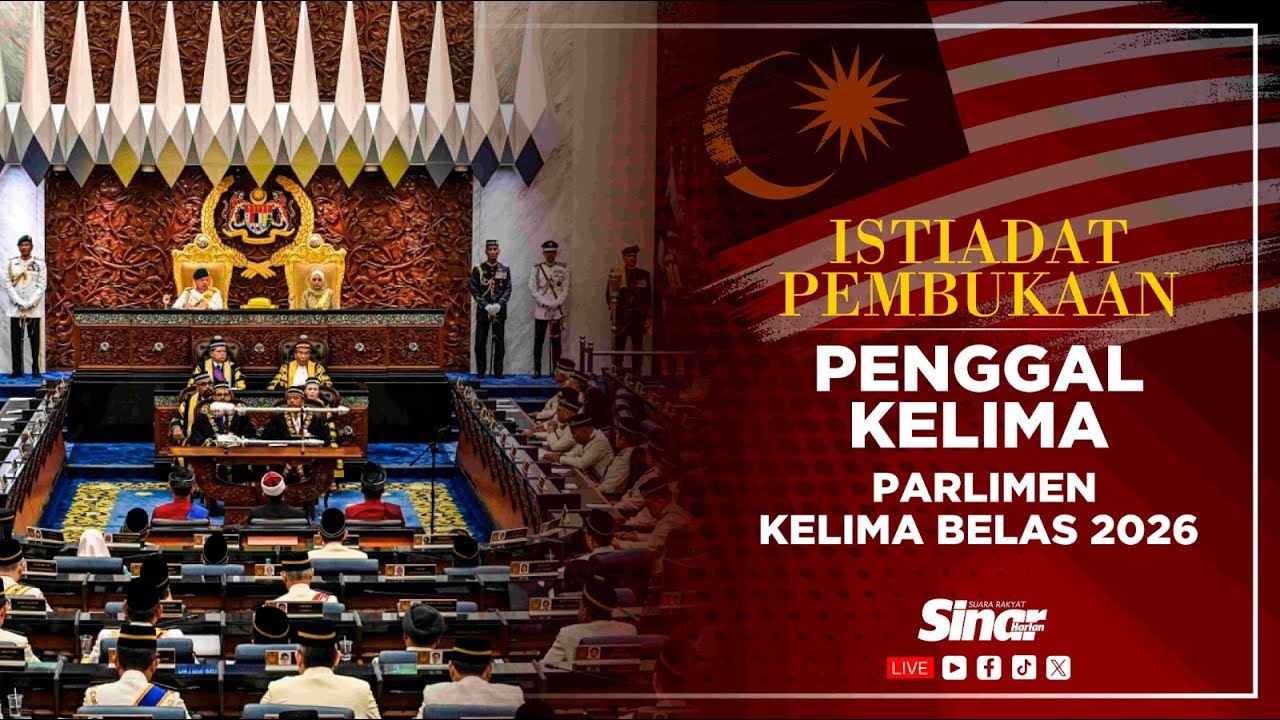 [LIVE] Persidangan Dewan Rakyat | Mesyuarat Pertama Penggal Kelima | 20 Januari 2026 | Sesi Petang