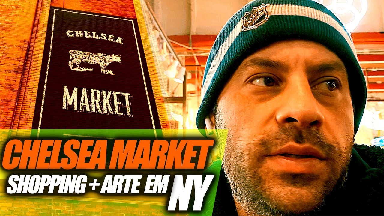 ROLE PELO CHELSEA MARKET NY - SHOPPING & ARTE