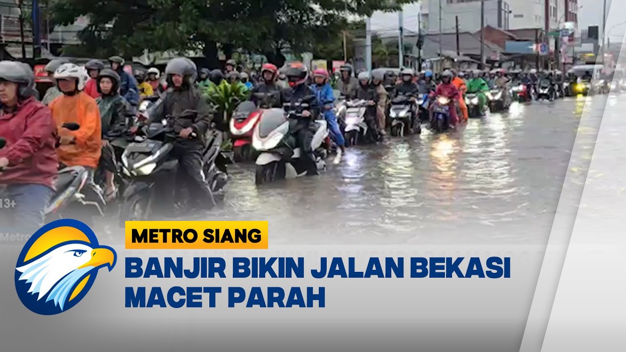 Imbas Banjir, Jalan Bekasi Macet Horor - [Metro Siang]