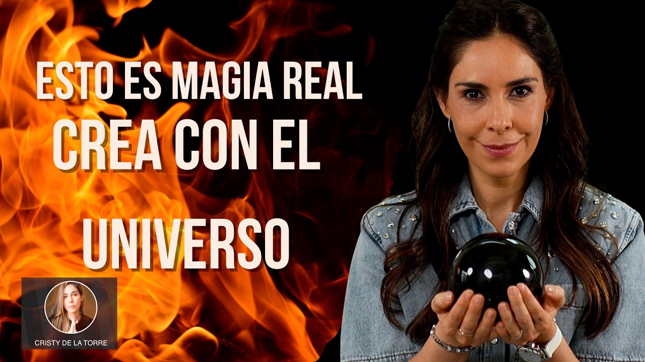 ¿Quieres Hacer Magia en Tu Vida? ✨ Aprende a Manipular Energía con Conciencia | Cristy de la Torre