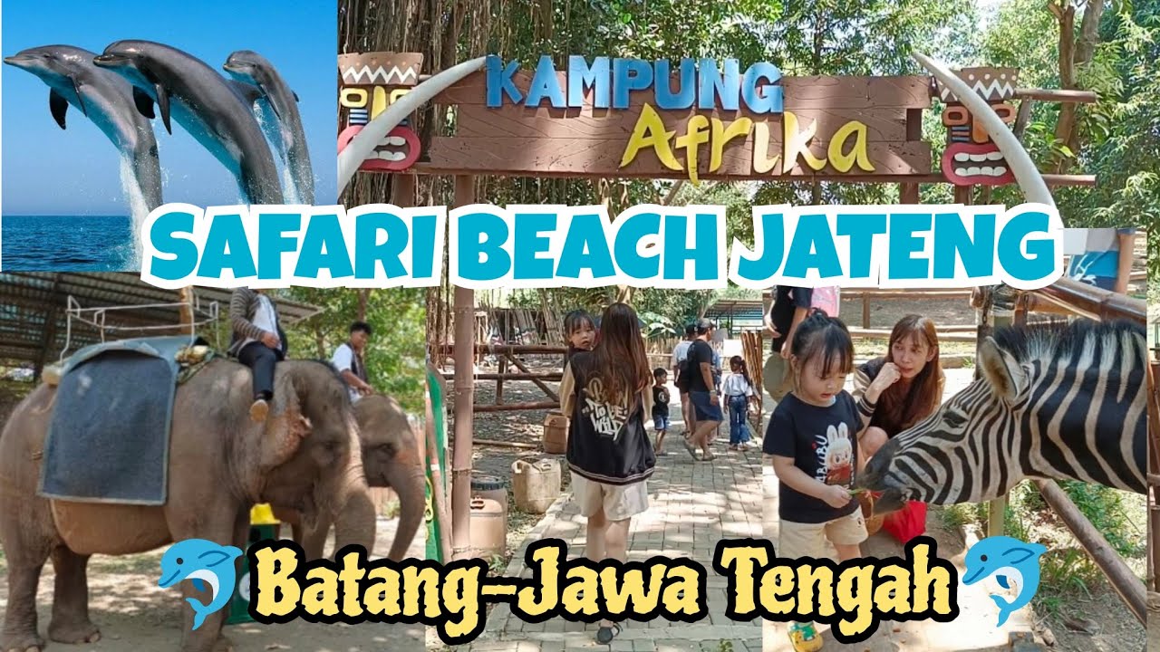Safari Beach Jateng | Safari Beach Batang | Wisata Kebun Binatang Di Tepi Pantai