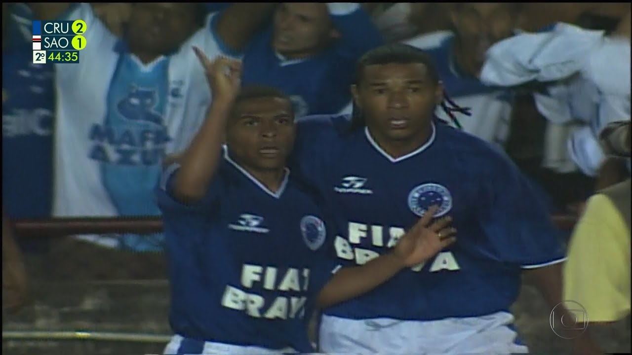 Melhores Momentos⁶⁰ᶠᵖˢ | Cruzeiro 2x1 São Paulo | Final Copa do Brasil 2000 | Globo 1080p