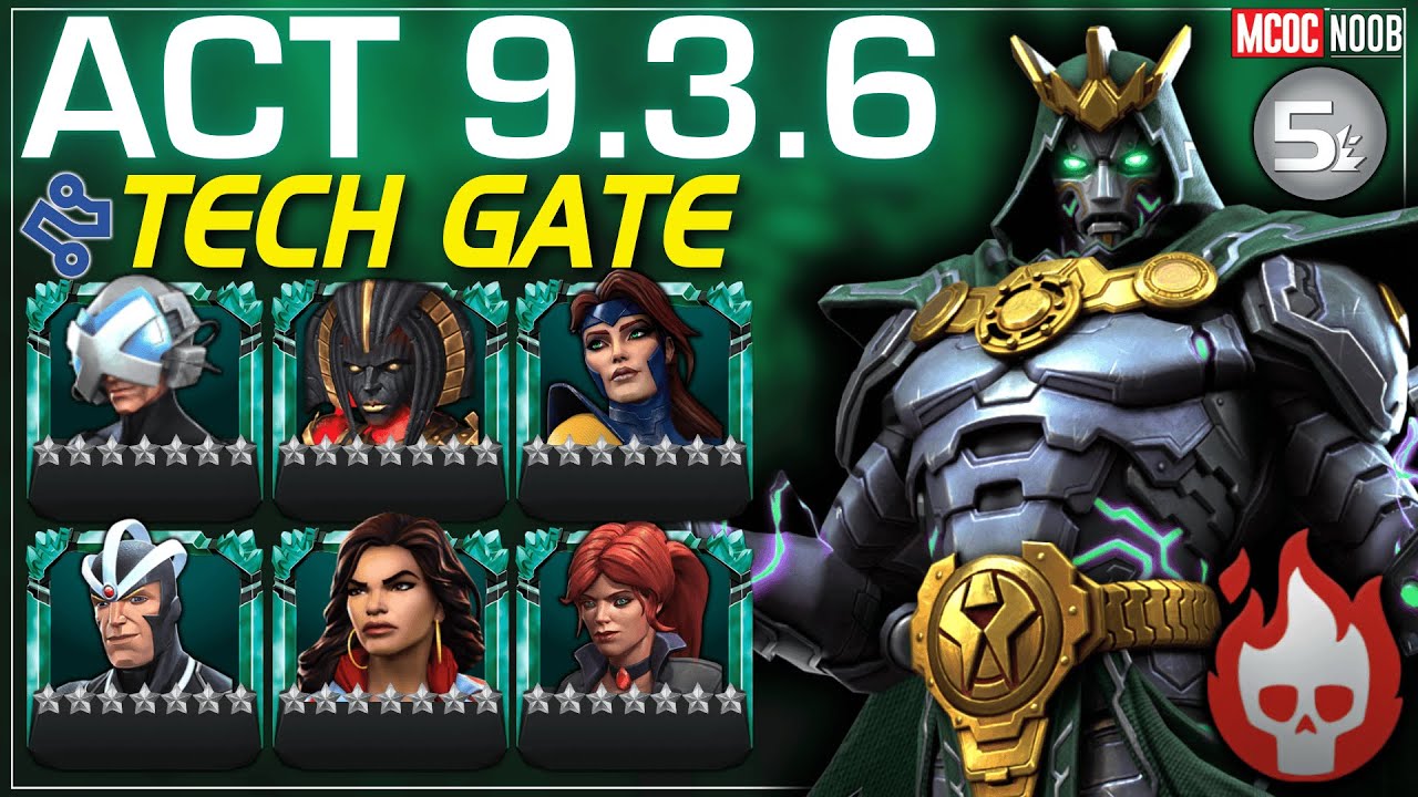 MCOC: Act 9.3.6 Tech Gate - DREAD EMPEROR DOOM Boss - Sep 2025