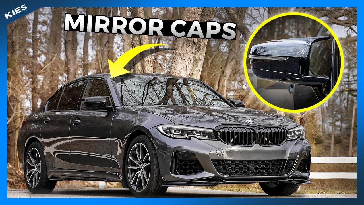 dÄHLer TÜV Approved Gloss Black Mirror Caps on a G20 3 Series BMW!