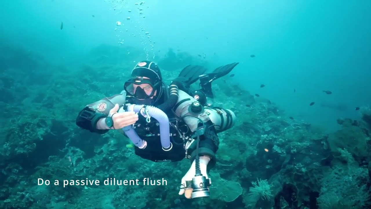 dual rebreather withKiss sidewinder ccr + Neptun CCR with BALI DIVE TREK