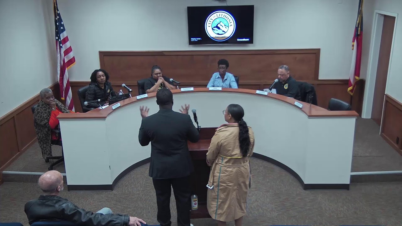 City of Lithonia's Council Meeting held on March 16, 2026