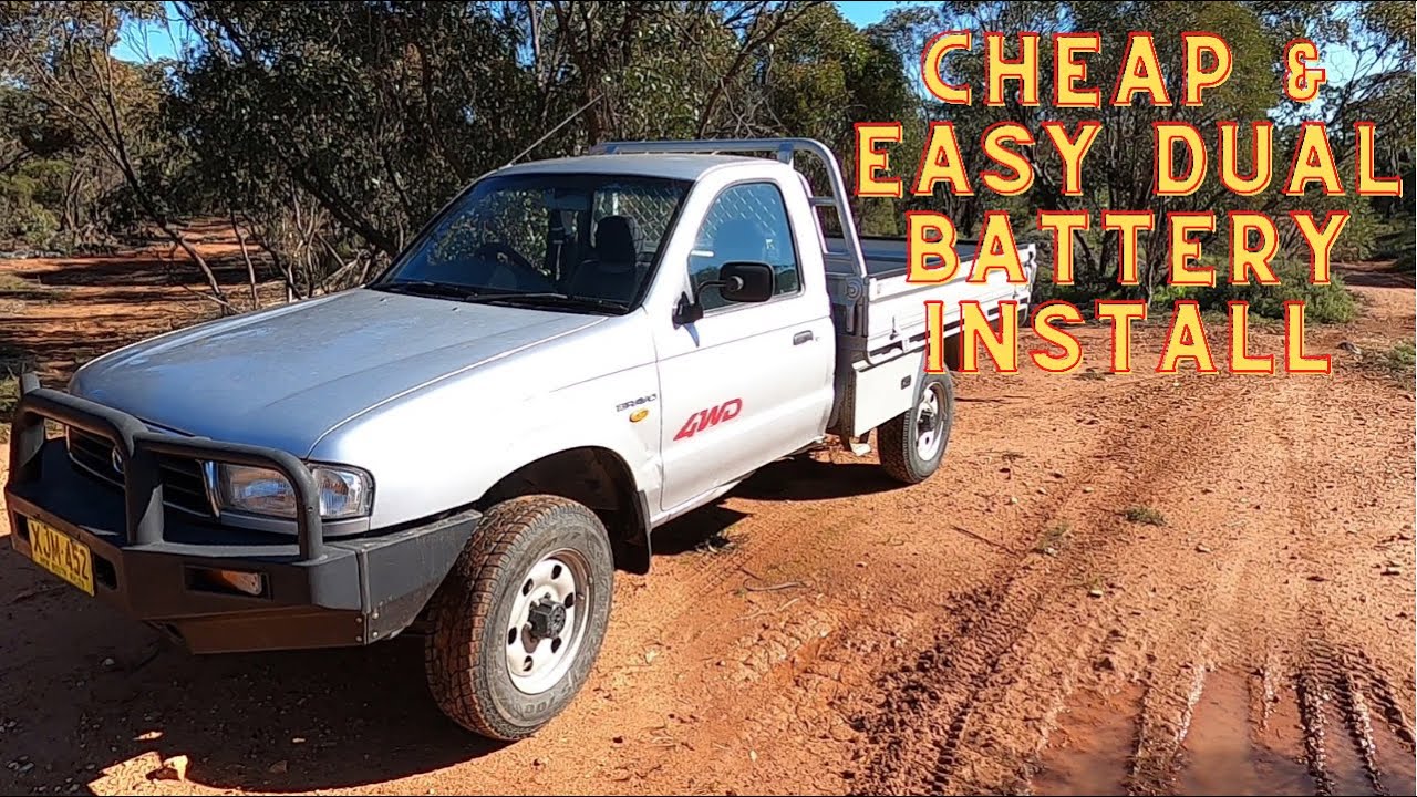 12V Dual Battery System | Cheap Easy Setup | SCA Kit | VSR Install