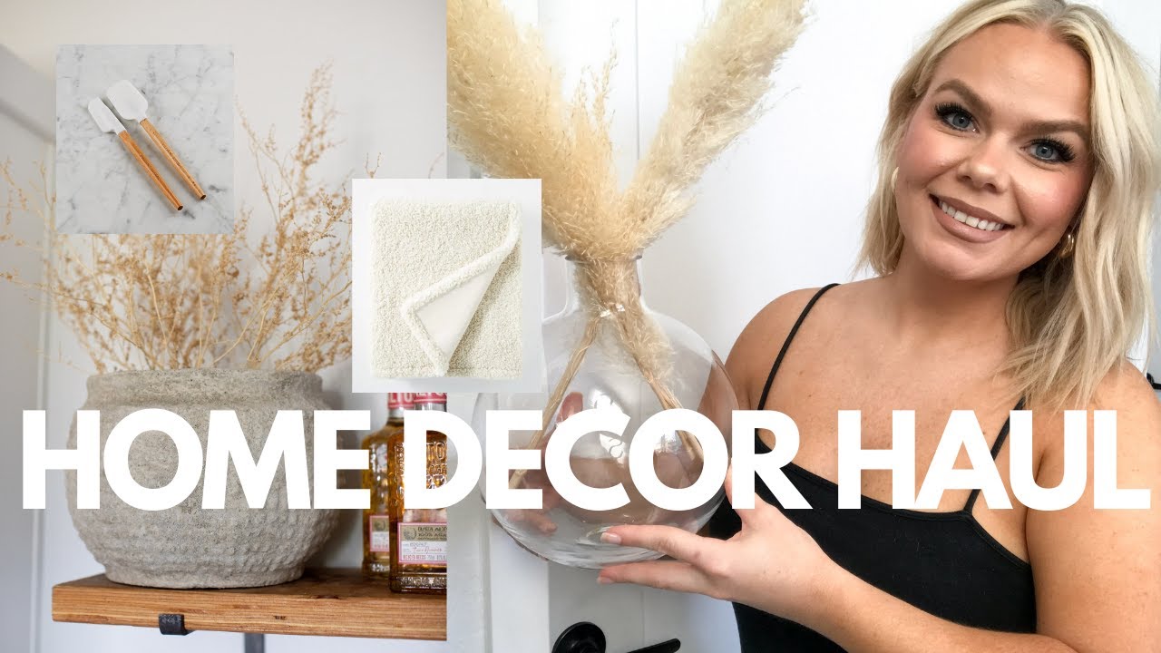 WILLIAMS-SONOMA, WEST ELM, VINTAGE HOME DECOR HAUL | BRANDY JACKSON