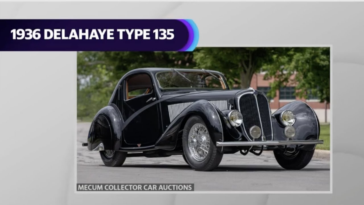 Mecum's multimillion dollar collector car auction lineup rolls into Monterey