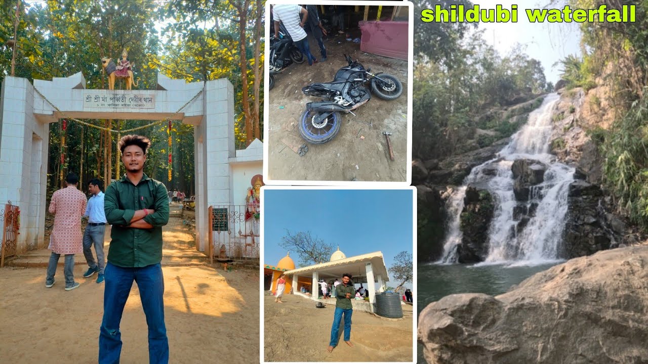 Shildubi waterfall and parboti mandir goi ahilu #parboti #shildubiwaterfall
