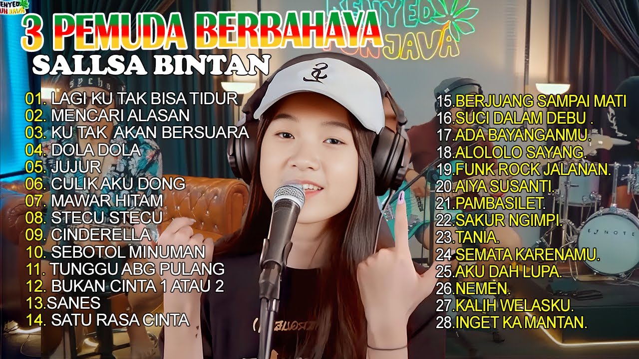 MUSIK REGGAE SEMANGAT PAGI  I SALLSA BINTAN X 3PEMUDA BERBAHAYA *LAGI LAGI KU TAK BISA TIDUR*