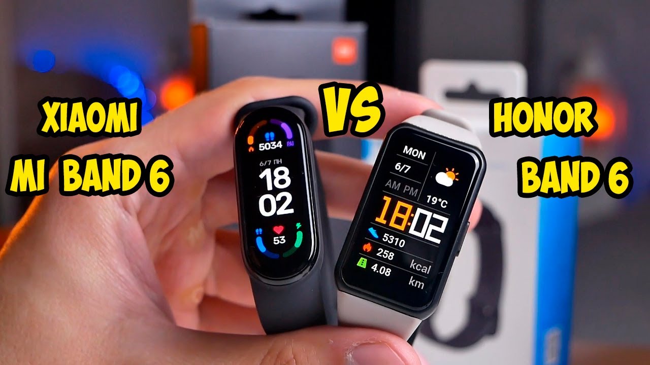 Xiaomi Mi Band 6 VS Honor Band 6  Что лучше и какой выбрать?