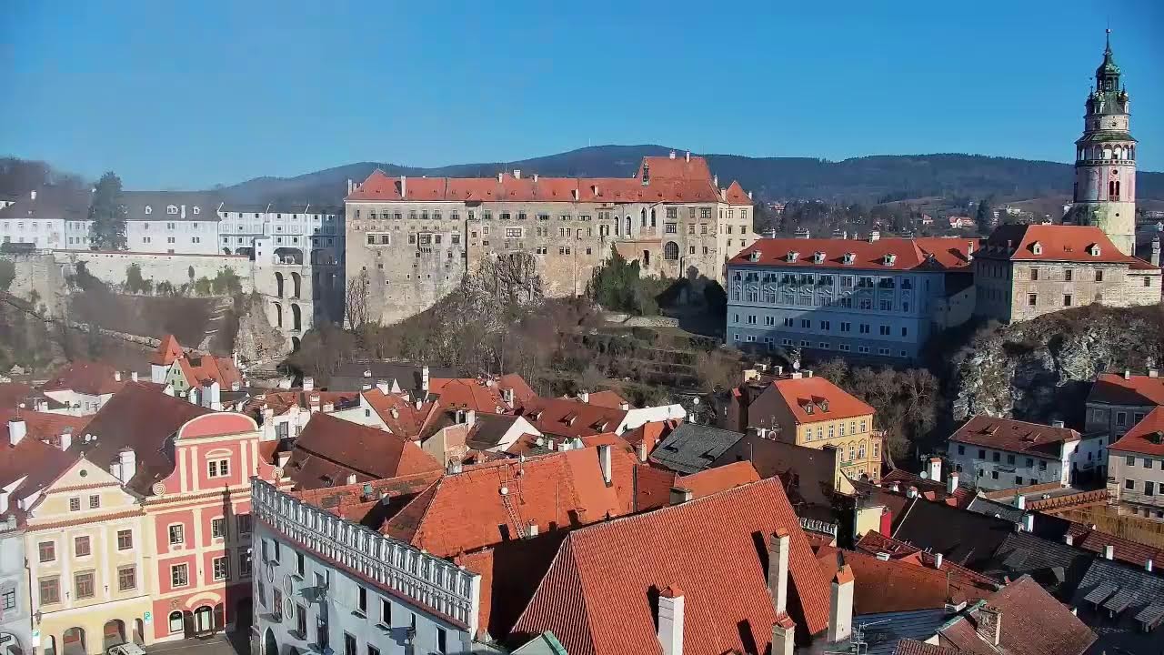 Otočná kamera město Český Krumlov