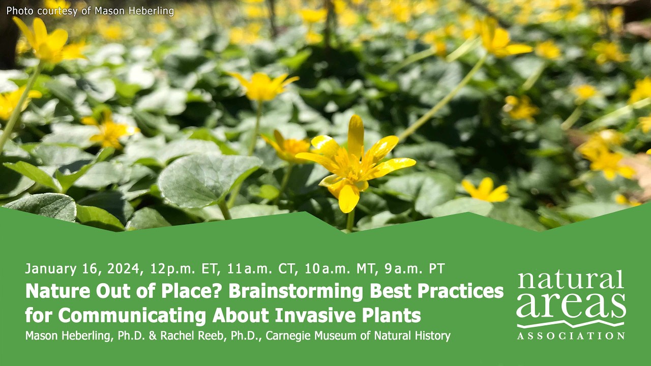 Nature out of Place? Presented by Mason Heberling and Rachel Reeb