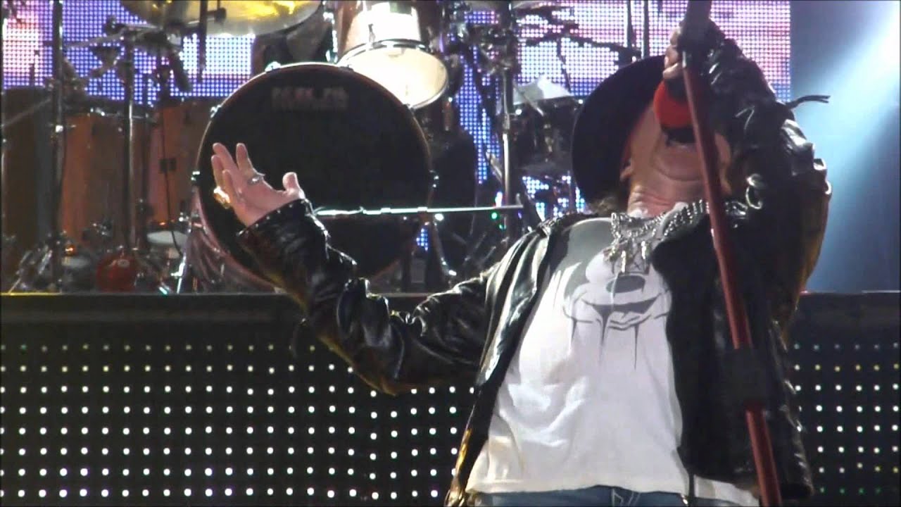 Guns N' Roses - You Could Be Mine [HD] live 4 6 2012 Ahoy Rotterdam The Netherlands