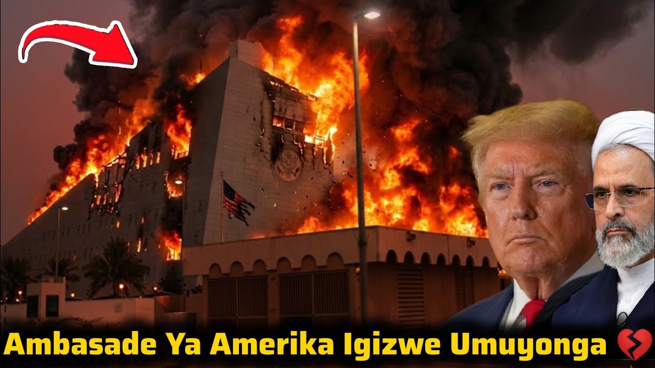 Iran Irashe Ambasade Ya Amerika Dubai Abakozi Bayo Bahiriyemo/Trump Mu Marira 😭