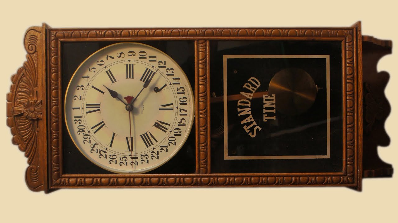 New Haven 8 day Tampa Calendar Clock Restore for Linda and Lee #6