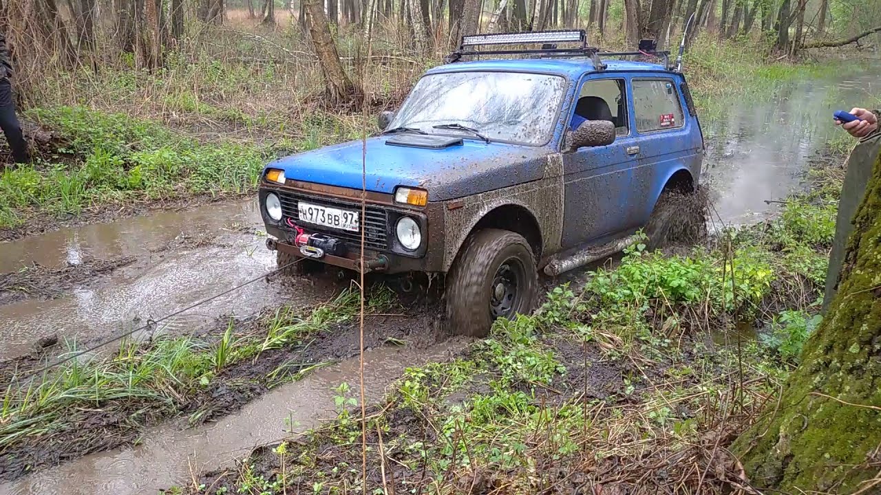 Лебёдка электрическая 4500 lbs (12v) на Ниву