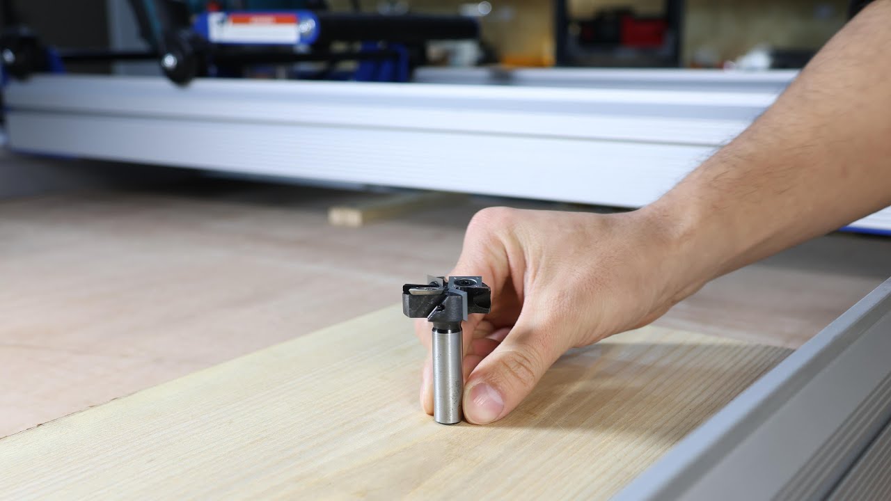 Spoilboard Surfacing Router Bit 2+2 Flutes with Carbide Insert-Demonstration