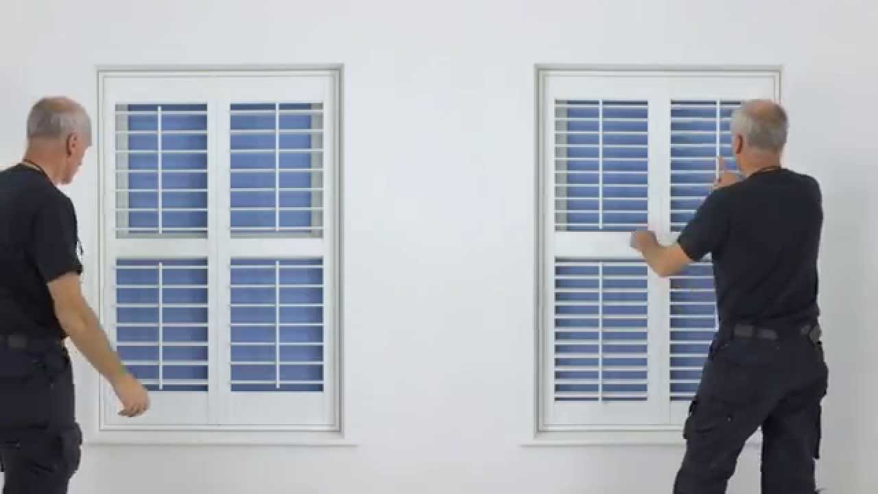 DIY plantation shutters - video guide explaining all the options