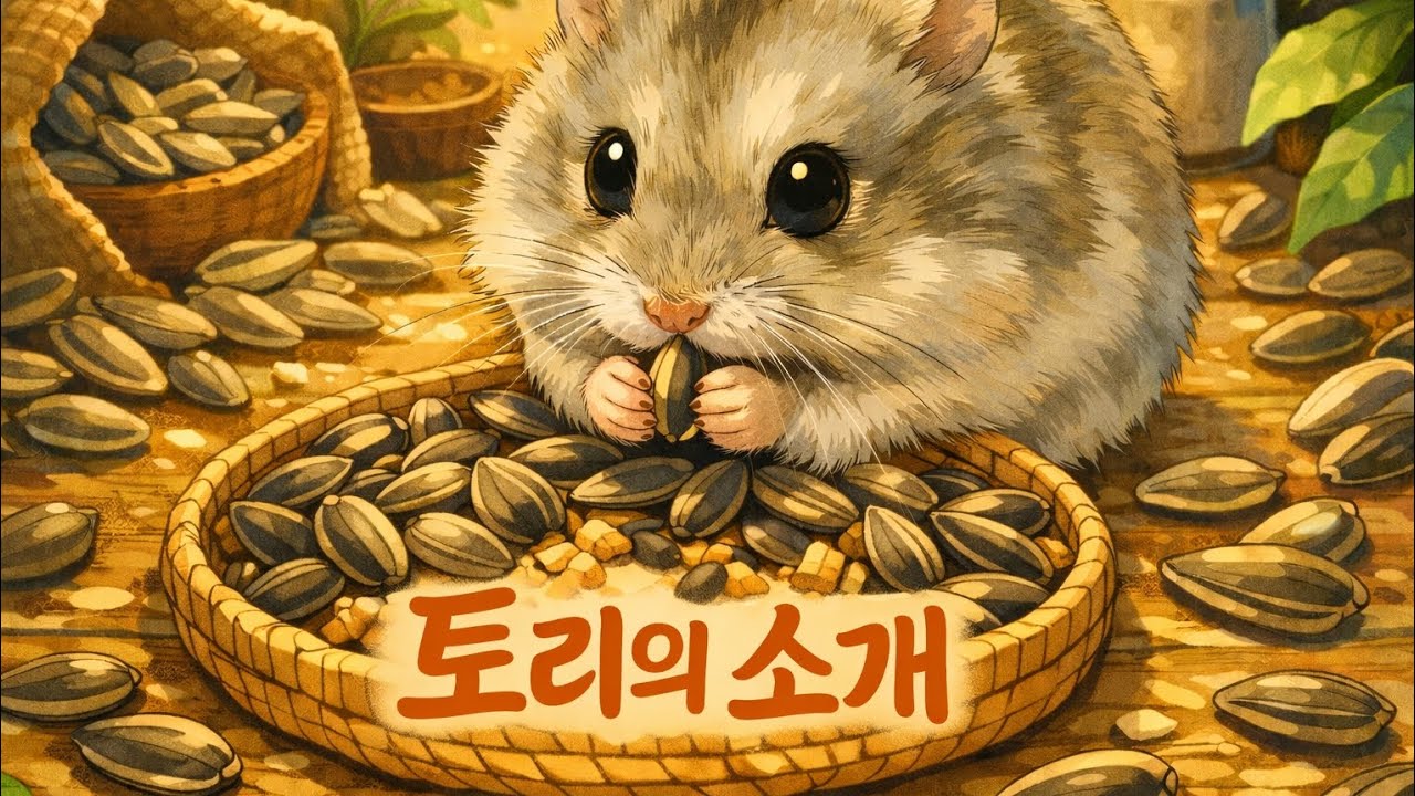 토리랑 놀자!#햄스터 소개