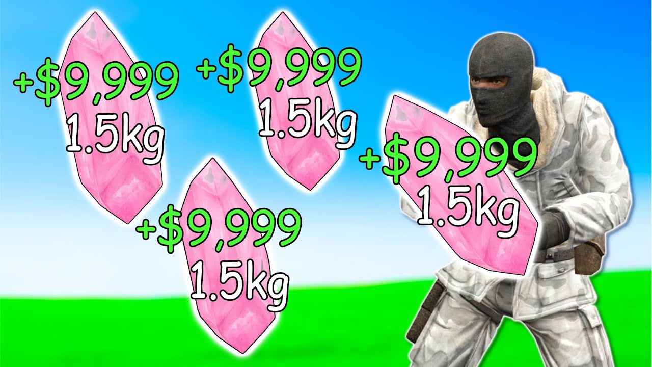 I Made 1.5KG of PINK get LOTS of CASH on Gmod DarkRP EP 7