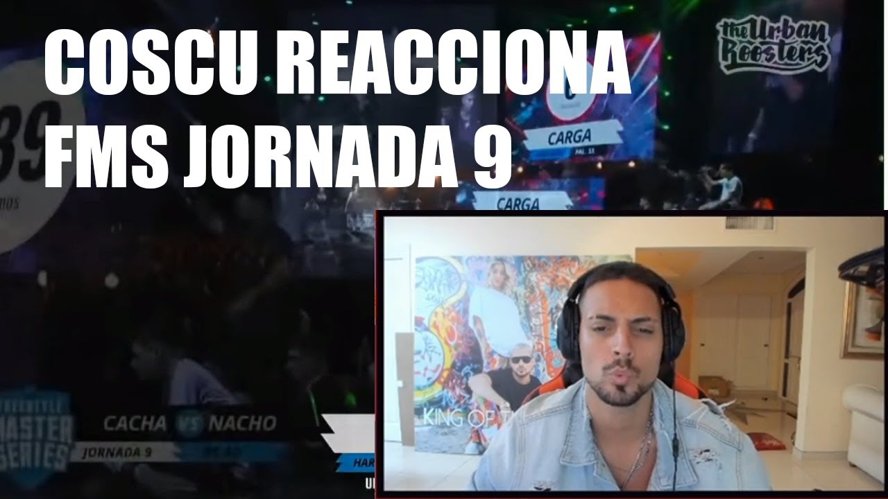 COSCU REACCIONA a Las MEJORES RIMAS de la 9na JORNADA FMS