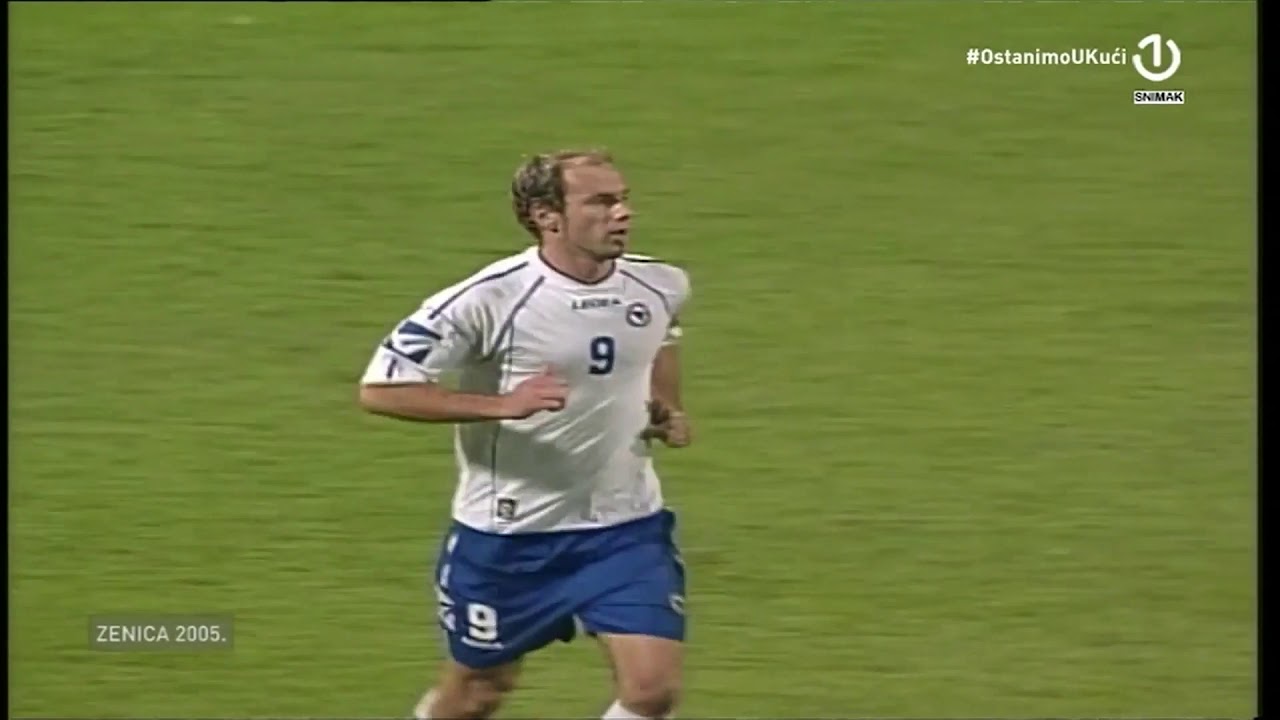 BiH - Belgium 1:0 (2005) Gol Sergeja Barbareza