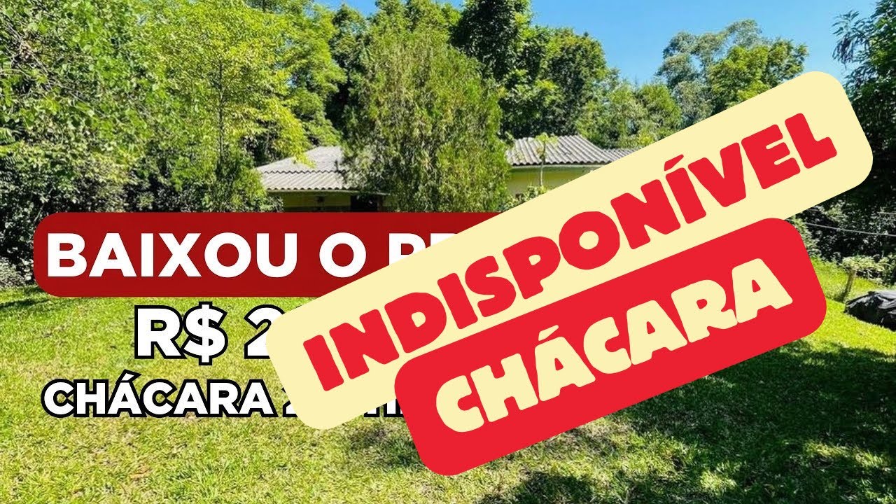 CHÁCARA 2.4 HECTARES CASA FRUTAS E VÁRIAS NASCENTES DE ÁGUA EM SANTA CATARINA R$ 220 MIL CÓD-258