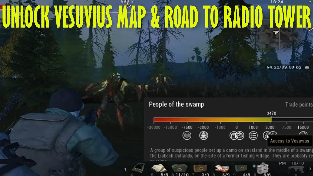 Stay Out : HOW TO UNLOCK VESUVIUS MAP 