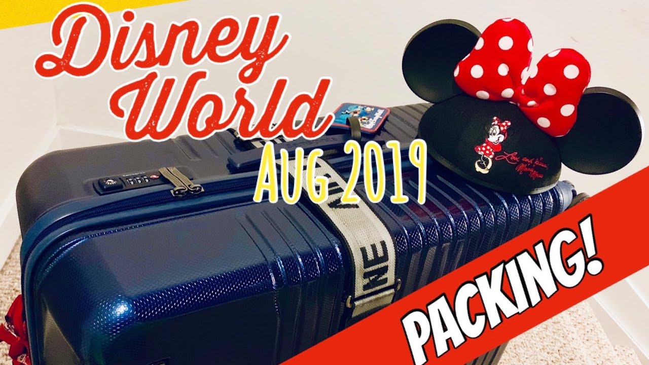 【WDW】ディズニー旅❤️パッキングしよう‼️✈️ワクワク荷造り😆フロリダディズニーワールド