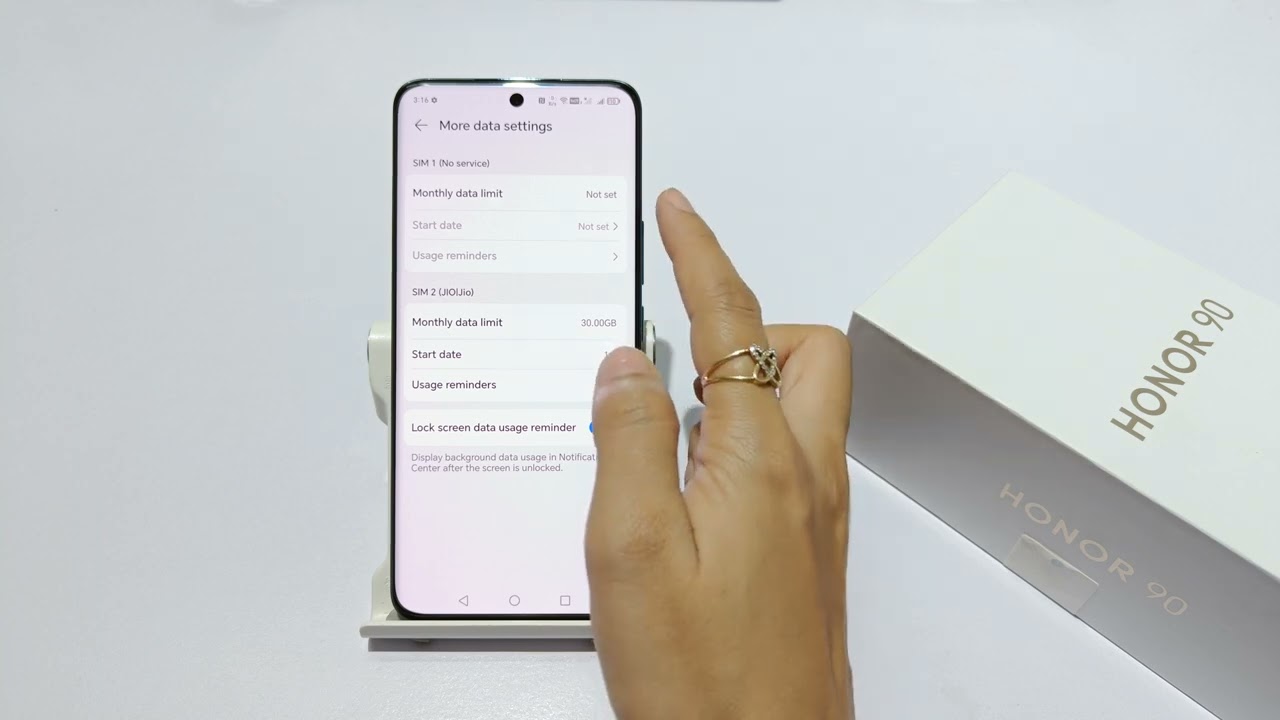 How to turn off data limit in honor 90 pro , 90 lite | honor 90 pro me data usage off kaise kare