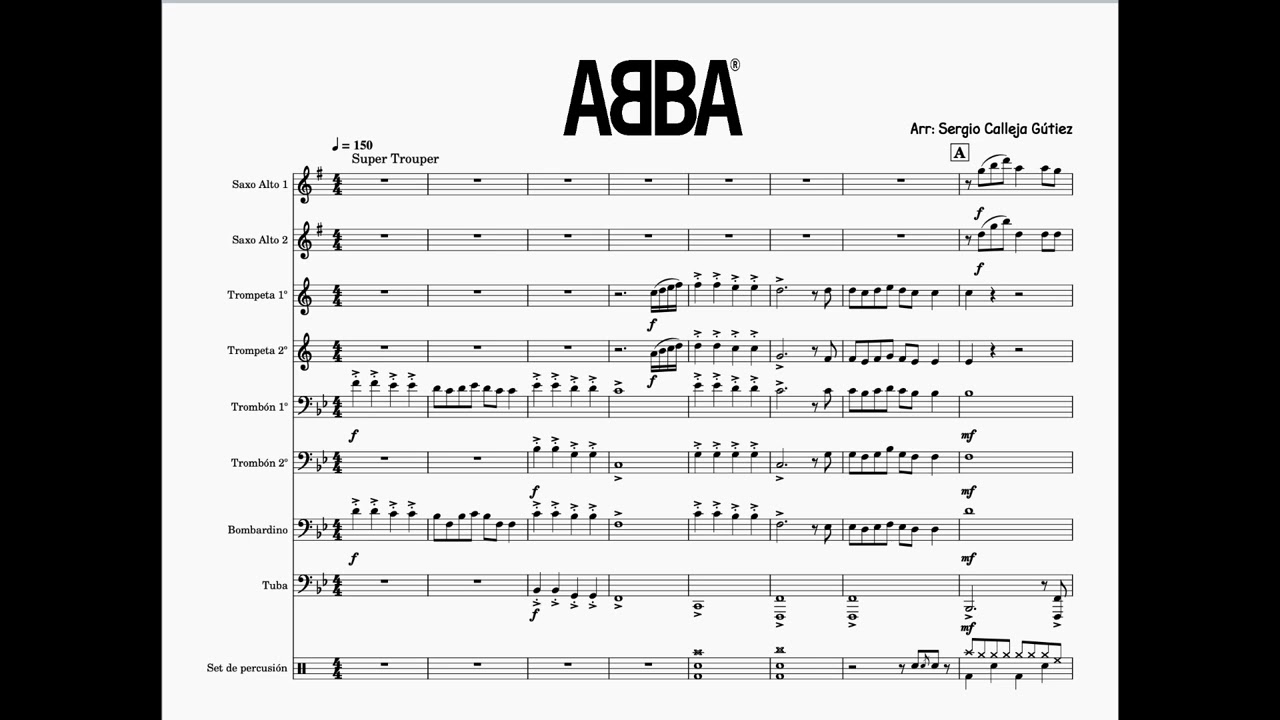 ABBA MEDLEY - charanga