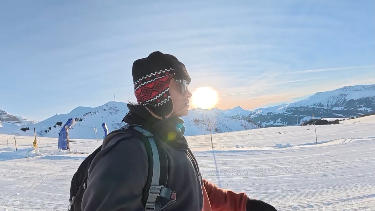 Mi dia libre en los alpes Suizos
