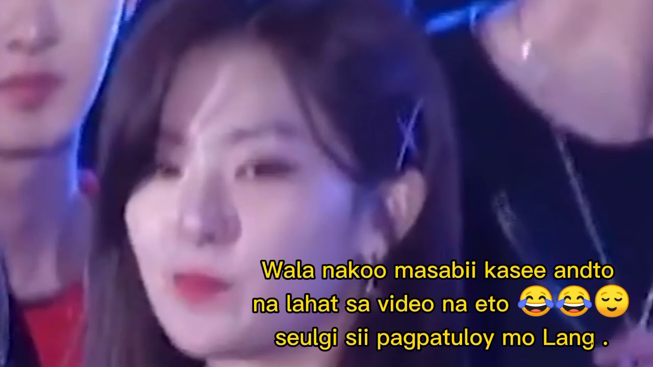 SeulRene - seulgi being brave .