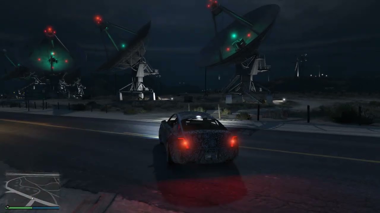 GTA V online night driving 😴
