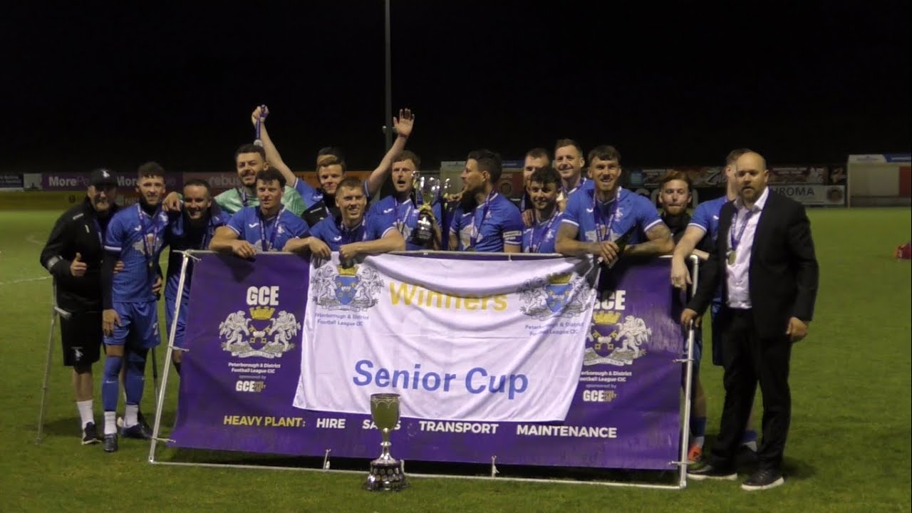 Crowland Town FC v Warboys Town FC - Peterborough Senior Cup Final 2024/25