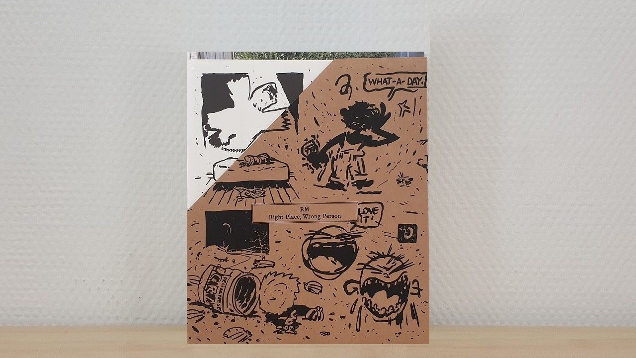 RM (BTS) - Right Place, Wrong Person (Ver. A) CD UNBOXING