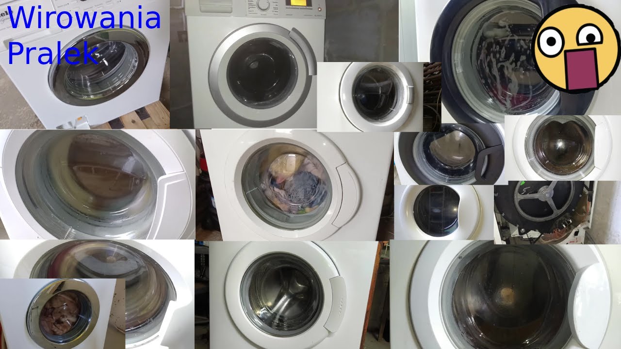 Wirowania wszystkich pralek jakie nagrano 