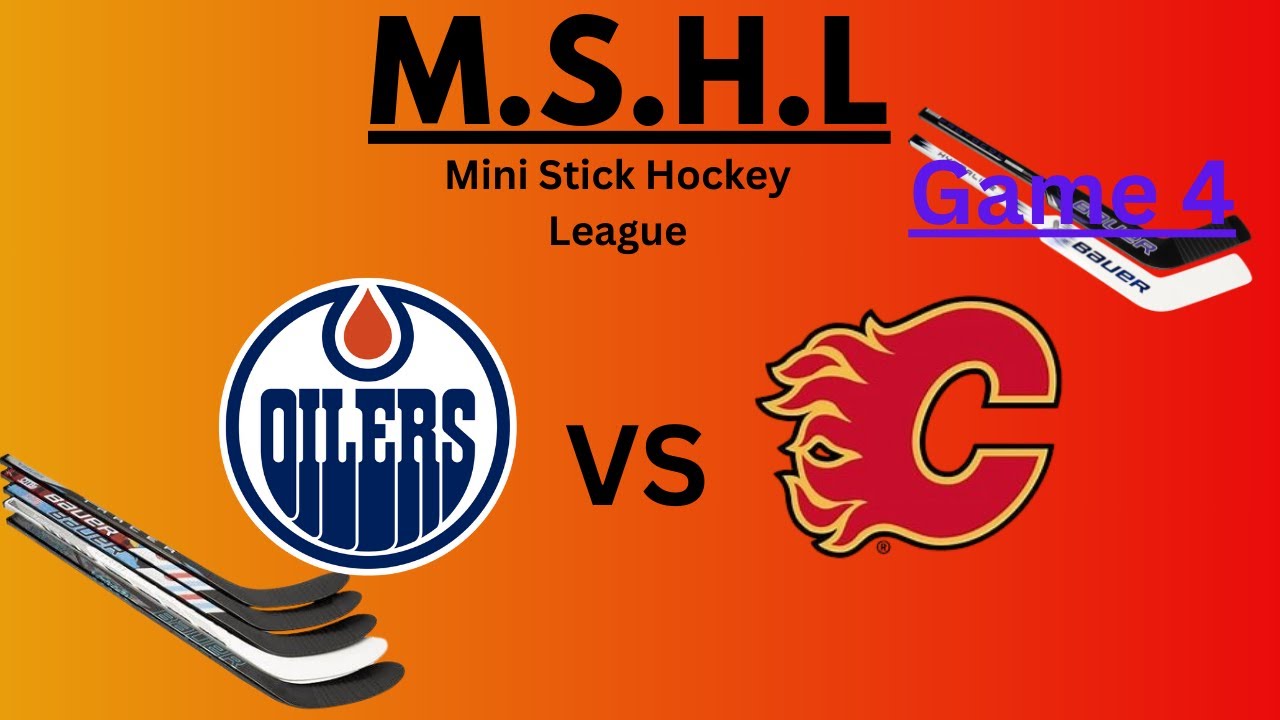 Knee hockey MSHL game 4 Oilers vs Flames