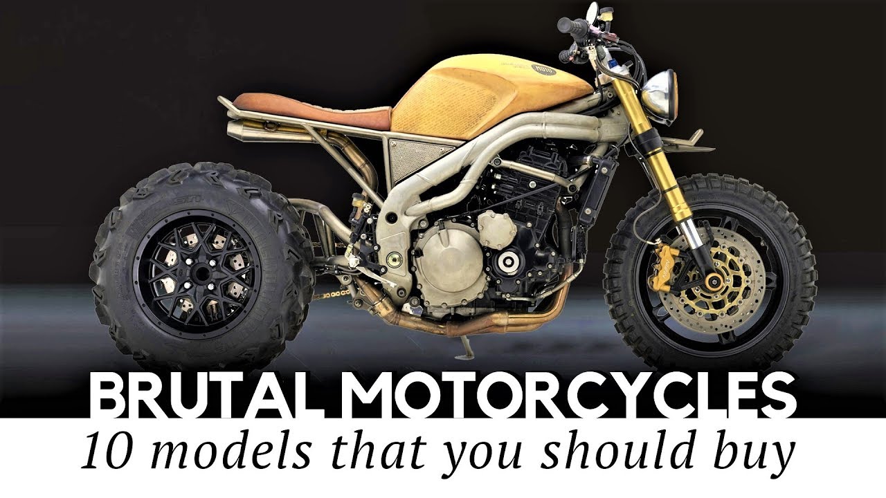 Top 10 Brutal Motorcycles with Custom Bike Designs and Overpowered Engines