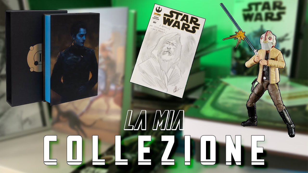VLOG – La mia collezione Star Wars: libri, fumetti e altro!